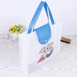الصين قابلة للطي سلة التسوق قابلة للطي حقيبة / الأزرق أكياس بقالة قابلة للطي المزود