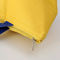 الايكولوجية ودية الأصفر قماش حمل حقيبة / أكياس التسوق عالية القوة قماش كبيرة المزود